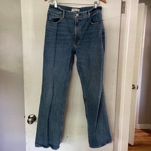 Abercrombie Ultra High Rise Vintage Flare Jeans